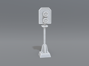 railway signal 3D Принт Модель