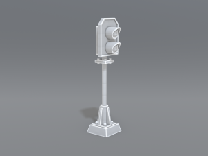 railway signal 3D Принт Модель