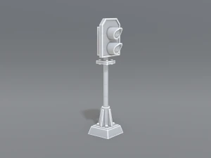 railway signal 3D Print Model