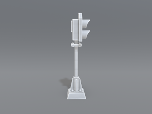 railway signal 3D Принт Модель