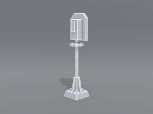 railway signal 3D Принт Модель