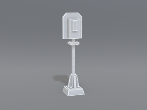 railway signal 3D Принт Модель