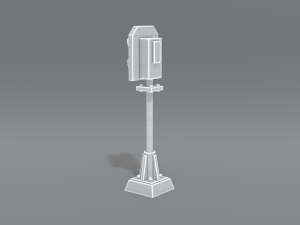 railway signal 3D Принт Модель