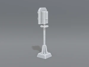 railway signal 3D Print Model