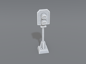 railway signal 3D Принт Модель
