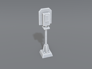 railway signal 3D Принт Модель