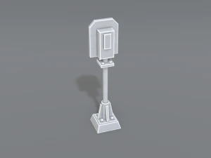 railway signal 3D Print Model