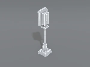 railway signal 3D Print Model