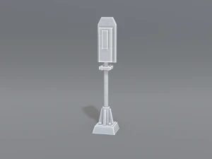 railway signal 3D Print Model