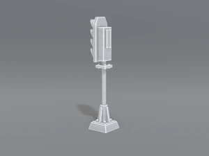 railway signal 3D Print Model