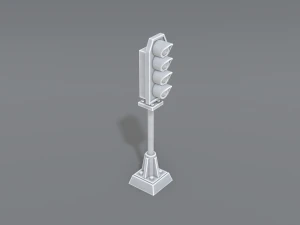 railway signal 3D Print Model