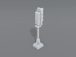 railway signal 3D Print Model