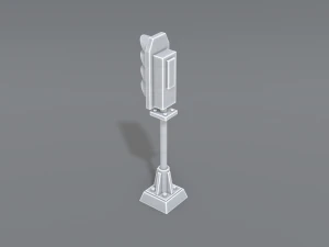 railway signal 3D Print Model