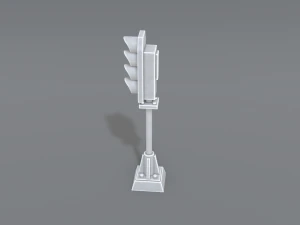 railway signal 3D Print Model