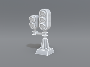 railway signal 3D Print Model