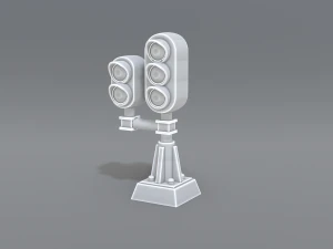 se&ntilde;al ferroviaria Modelo de impresión 3D