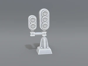 railway signal 3D Print Model