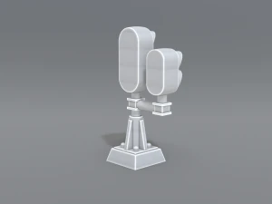 railway signal 3D Print Model