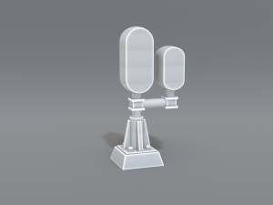 railway signal 3D-Druckmodell