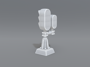 railway signal 3D-Druckmodell
