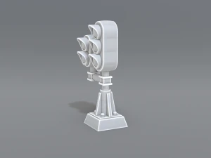 railway signal 3D Print Model