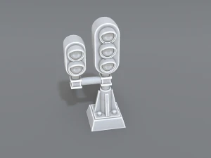 railway signal 3D Print Model