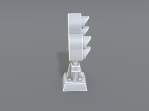 railway signal 3D-Druckmodell