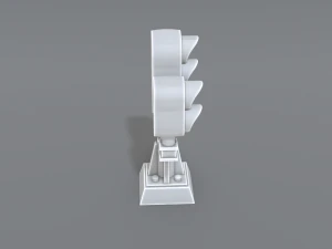railway signal 3D Print Model