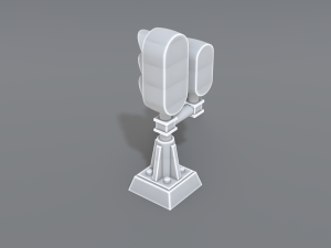 railway signal 3D-Druckmodell