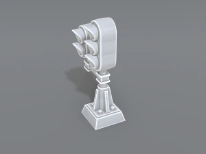 railway signal 3D Print Model