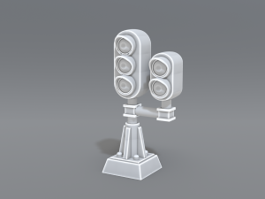 railway signal 3D Print Model