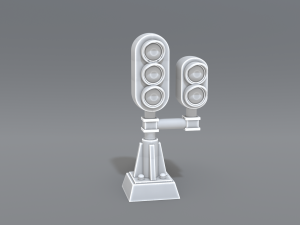 railway signal Modelo de Impressão 3D
