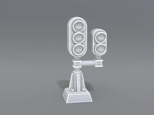 railway signal 3D Print Model