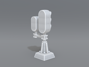 railway signal Modelo de Impressão 3D