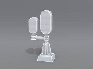 railway signal Modelo de Impressão 3D