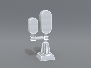 railway signal Modelo de Impressão 3D