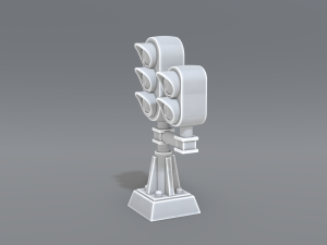 railway signal Modelo de Impressão 3D