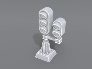 railway signal 3D Print Model
