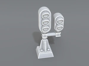 railway signal 3D Print Model