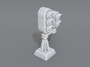 railway signal 3D Print Model