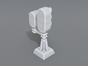 railway signal Modelo de Impressão 3D