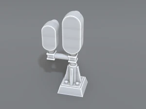 railway signal 3D Print Model