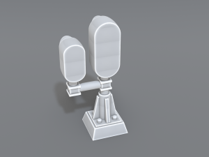 railway signal Modelo de Impressão 3D