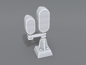 railway signal 3D Print Model