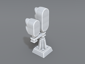 railway signal Modelo de Impressão 3D