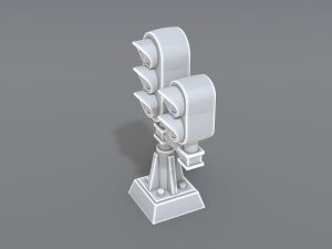 railway signal Modelo de Impressão 3D