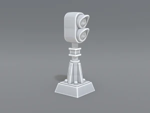 railway signal 3D Print Model