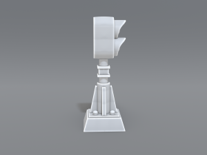 railway signal 3Dプリントモデル