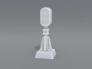 railway signal 3D Print Model