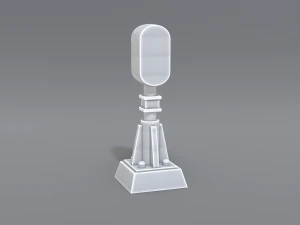 railway signal 3D Print Model